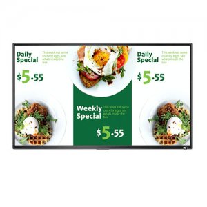 Digital Menu Example